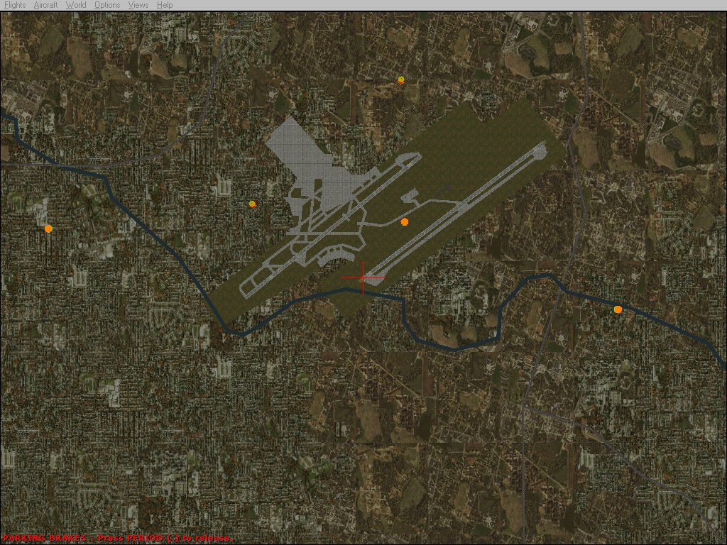 Scenery for Manchester airport (UK) fs2000 only