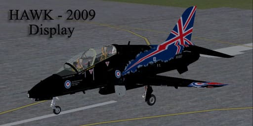Skysim – T1 Hawk – 2009 Display Hawk