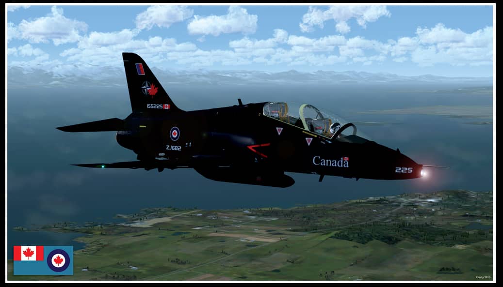 Skysim – T1 Hawk – Canadian Airforce Hawk Textures
