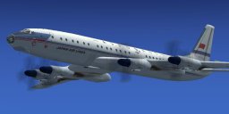 Tupolev Tu-114, DDS textures for FSX
