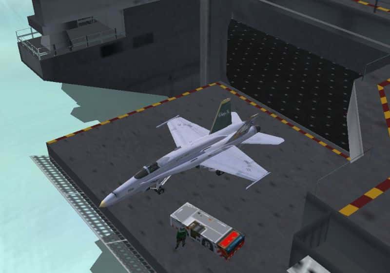 Updated FS2004 USN McDonnell-Douglas/Boeing F/A-18C Hornet