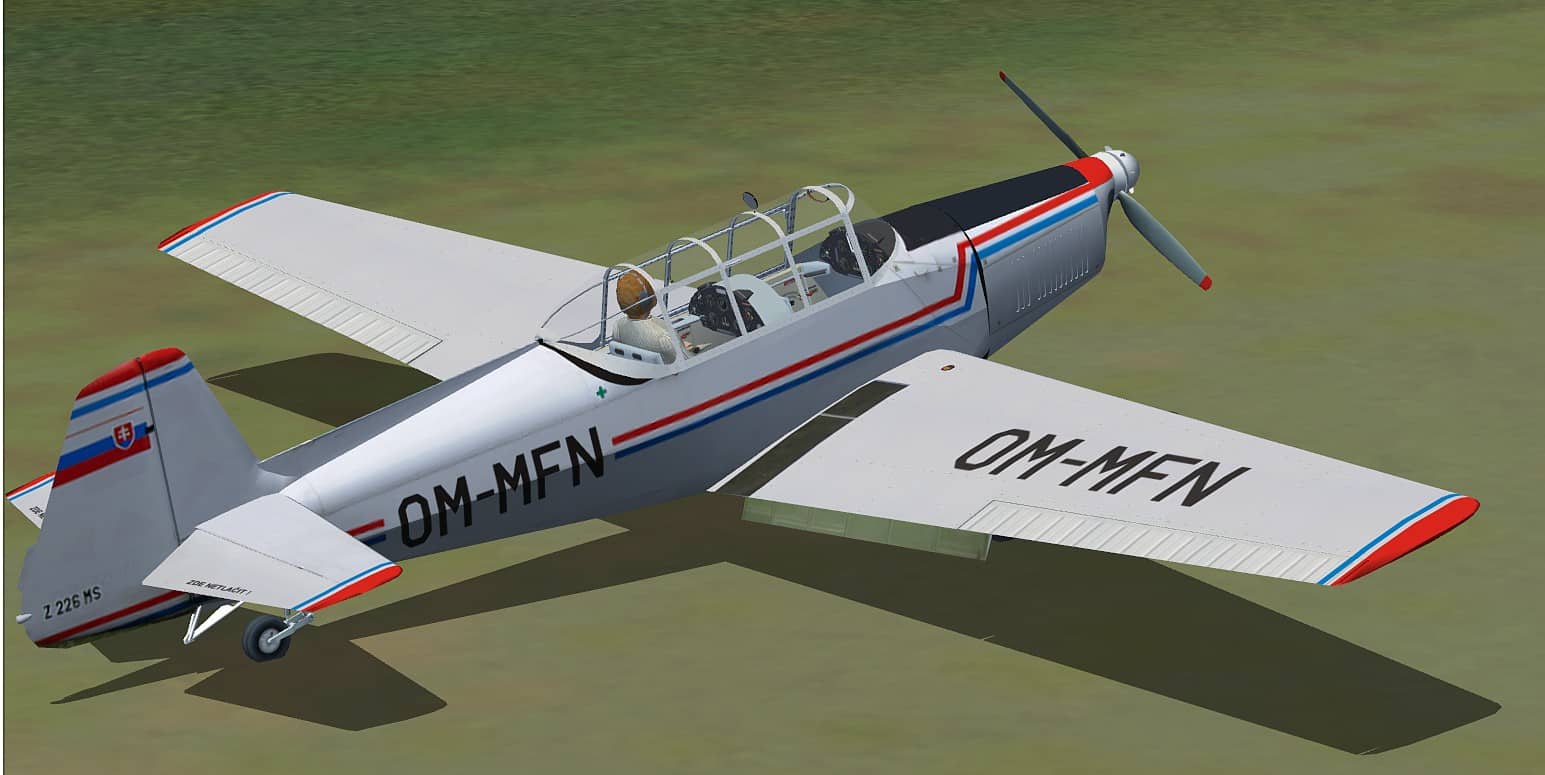 Zlin Z226MS OM-MFN Textures