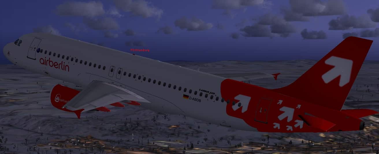 A320-200 Airberlin operated by OLT Express Package