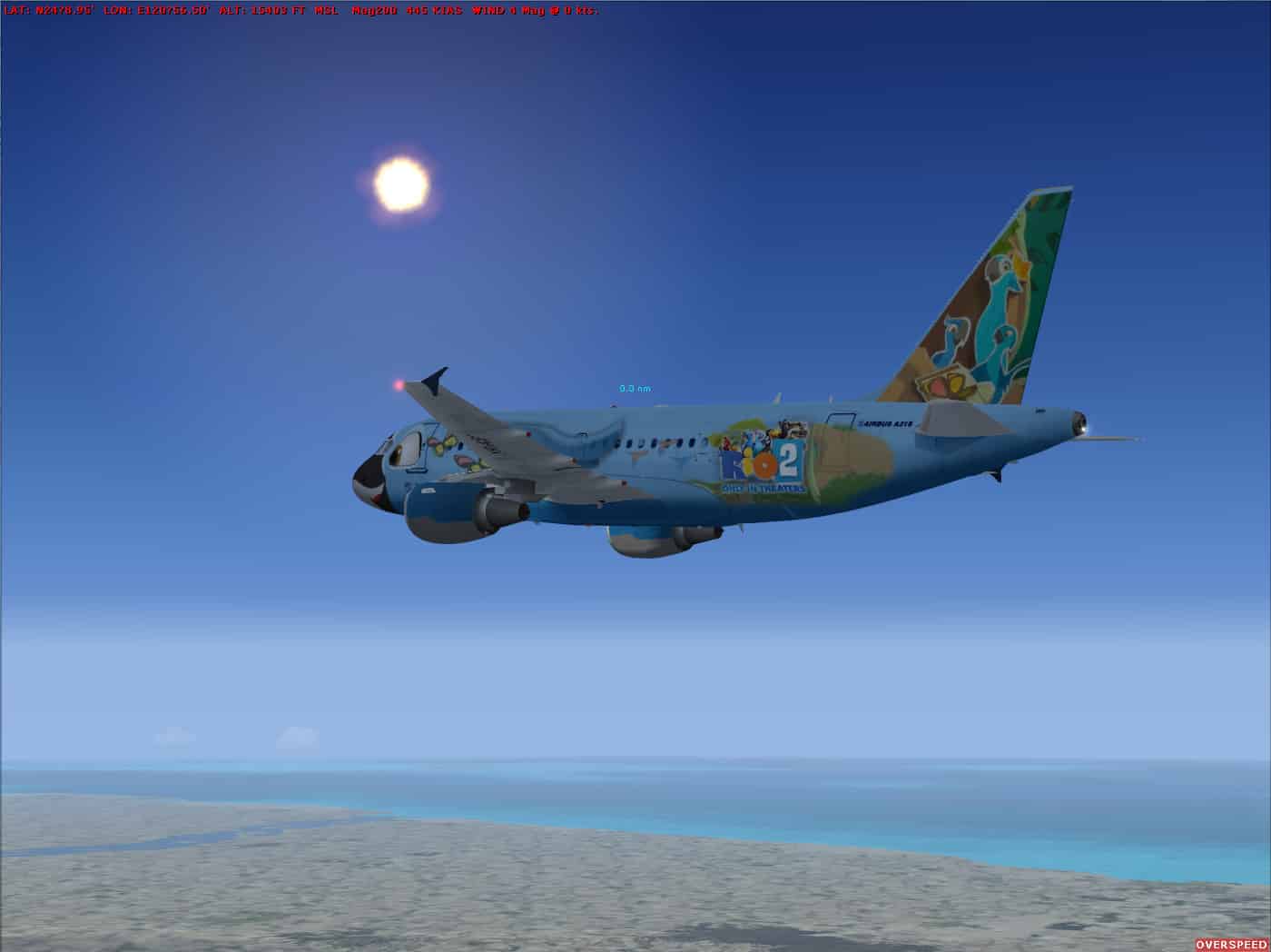 Airbus – A318 “Rio2 Bia” Textures