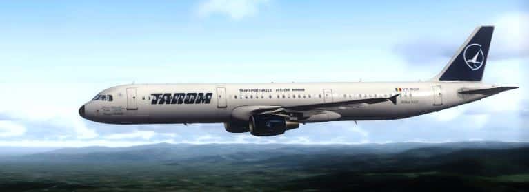 AirbusX Extended A321 CFM Tarom Textures
