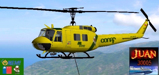 Bell 205 CONAF Chile