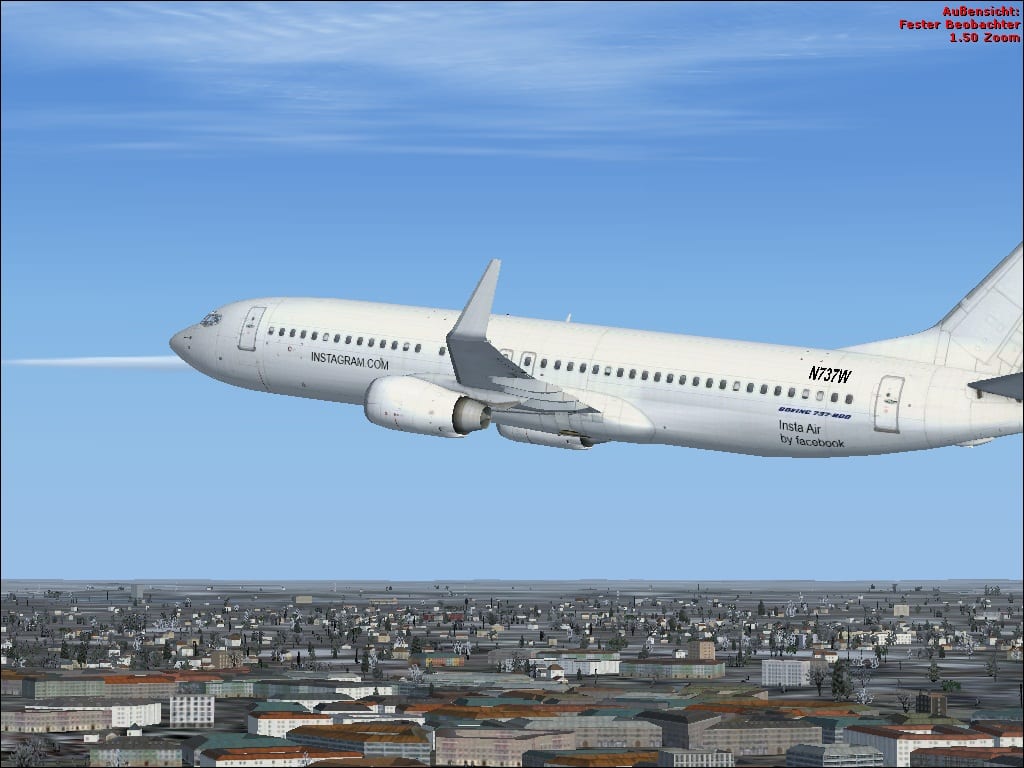 Boeing 737-800 ‘Instagram’ Textures (updated)
