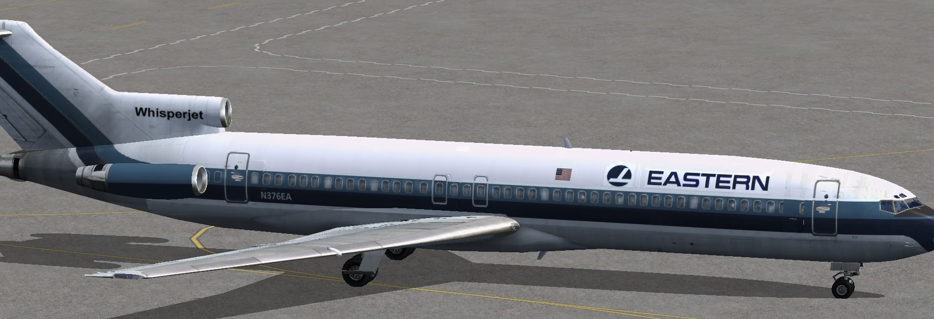 Captain Sim Boeing 727-200 Eastern Whisperjet Textures