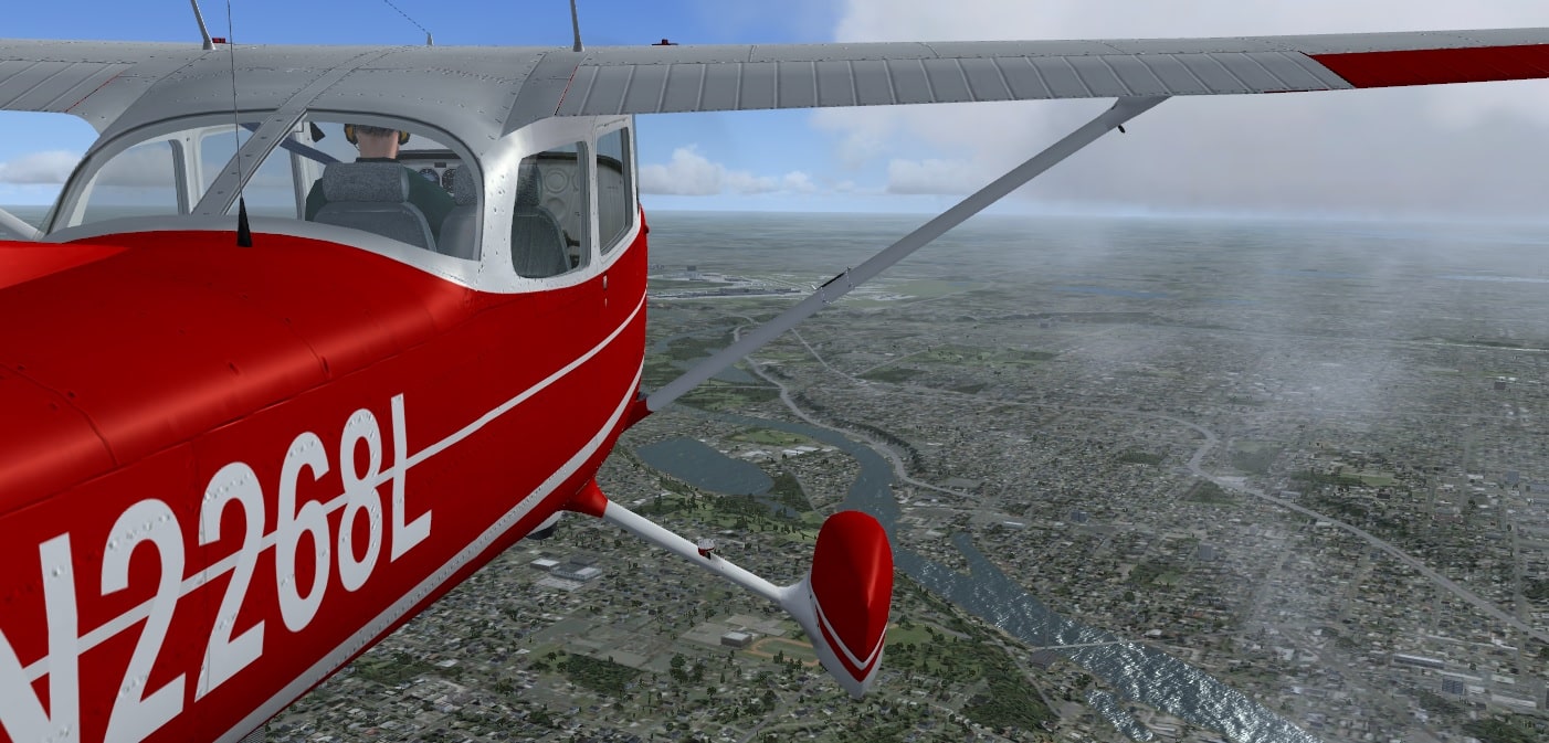 Carenado Cessna 172N N2268L textures