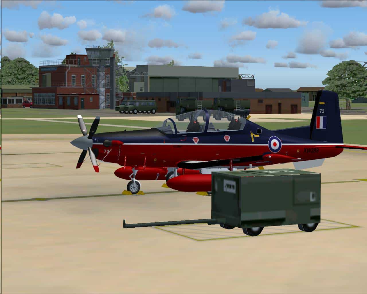 FS04 Iris T-6A / NTA Texan II – RAF Linton on Ouse Textures
