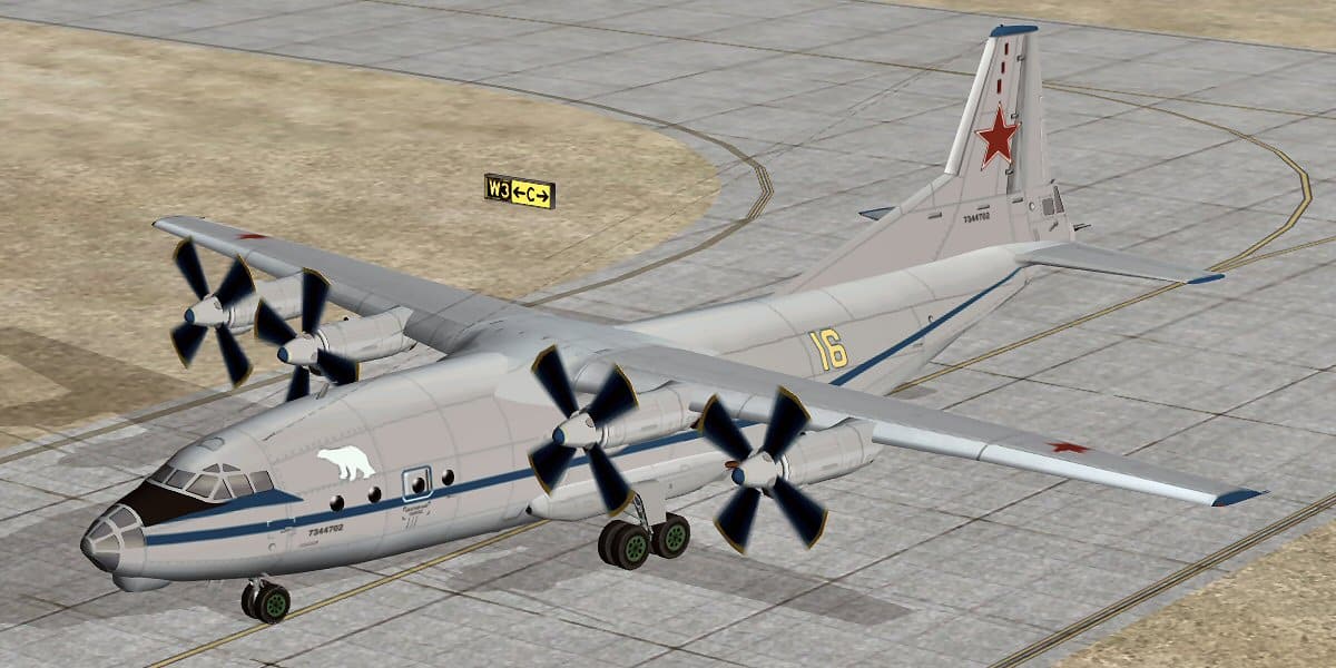 FSX Antonov AN12 package