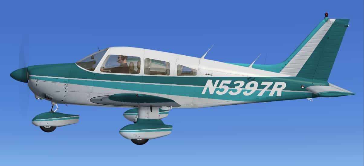 FSX Carenado Piper PA-28-181 Archer II N5397R textures