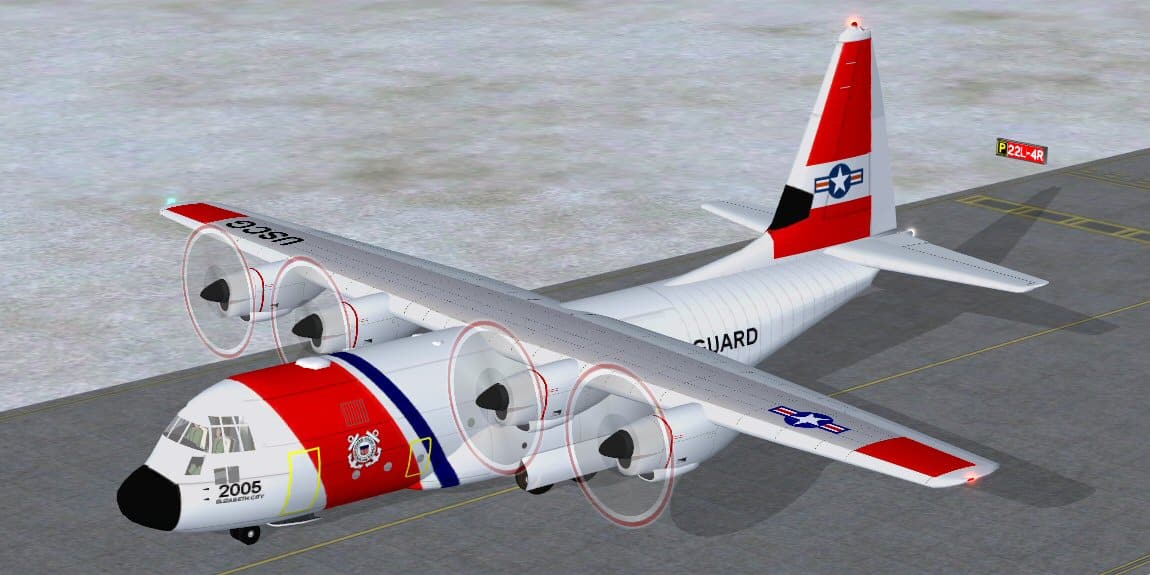 FSX Lockheed C130-J Hercules package