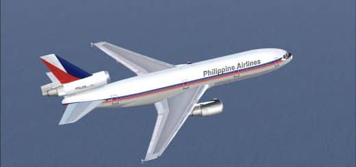 FSX/FS2004 CLS DC-10-30 Philippine Airlnes PH-DTI Textures