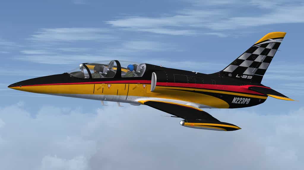 LotusSim L-39C Albatros N223PG Textures