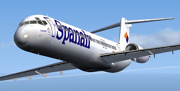 MD-82 Spanair Package