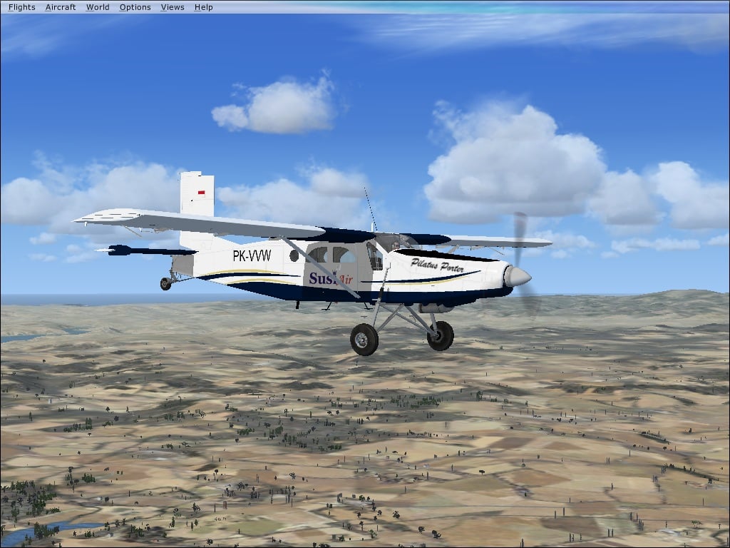Pilatus PC-6C H2 Turbo Porter Susi Air Textures
