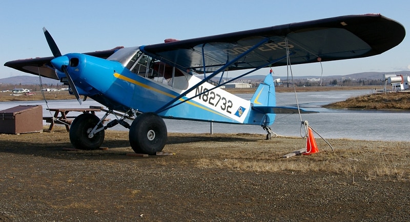 Piper Super Cub Alaska State Troopers Textures