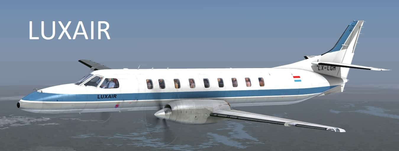 Razbam Metroliner Luxair Textures