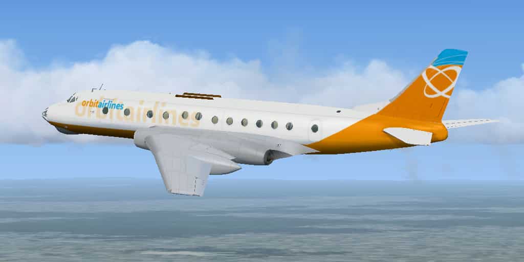 Samdim Tu-124 Orbit Airlines Textures