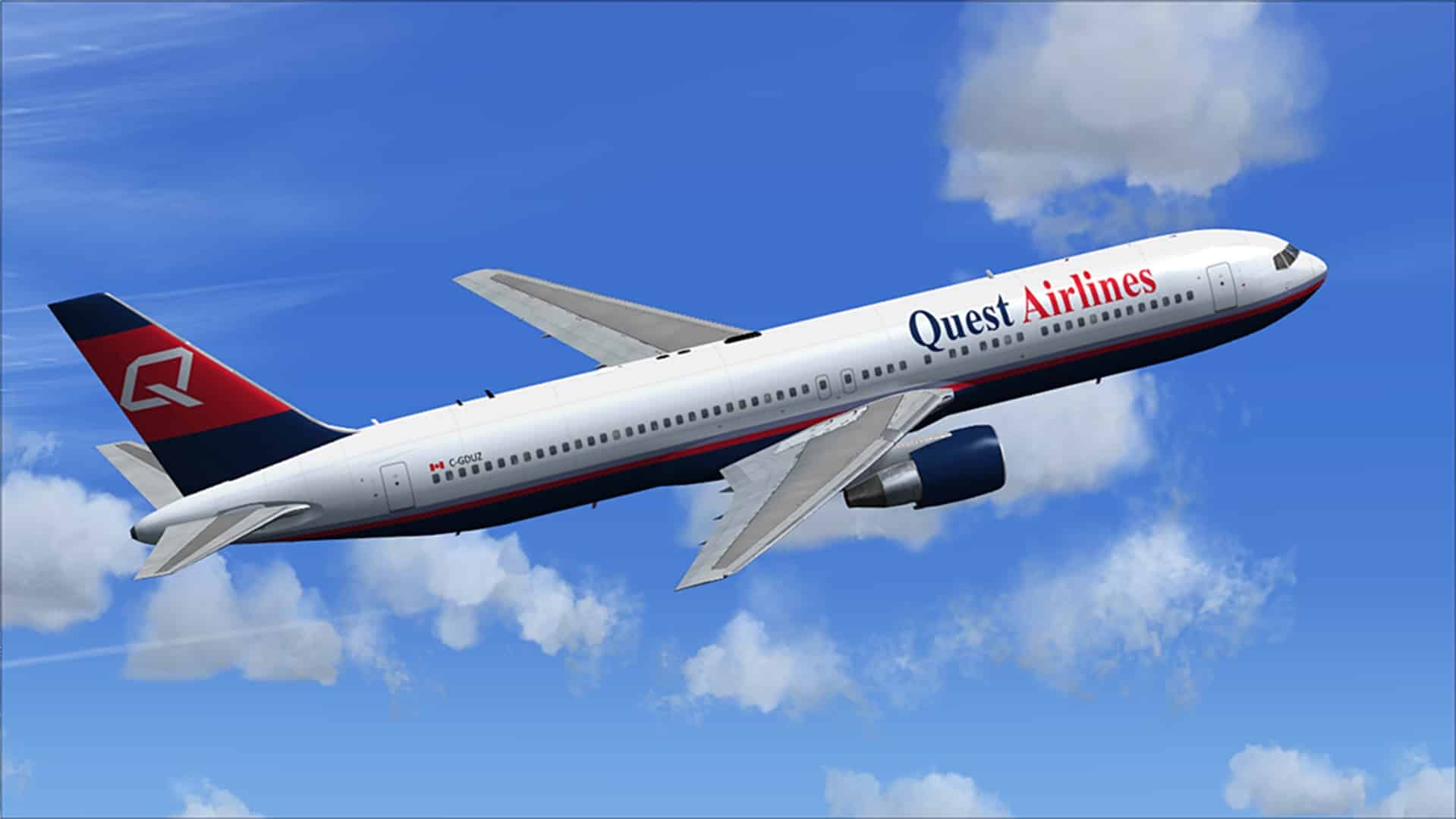 SkySpirit 2010/Project Opensky Boeing 767-300ER “Quest Airlines” Textures