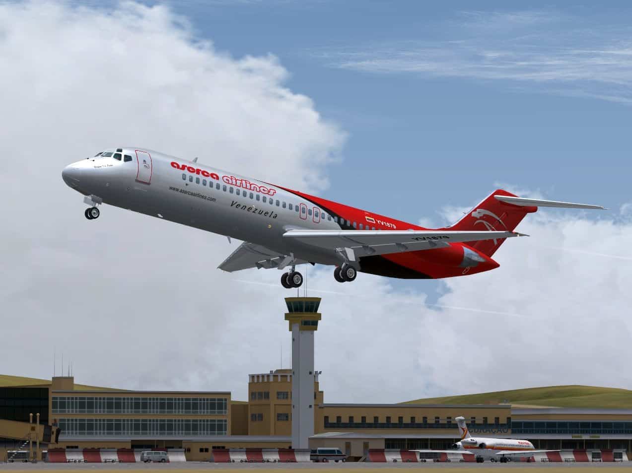 Skysim Aserca Airlines McDonnell-Douglas DC-9-31 (YV1879) Textures