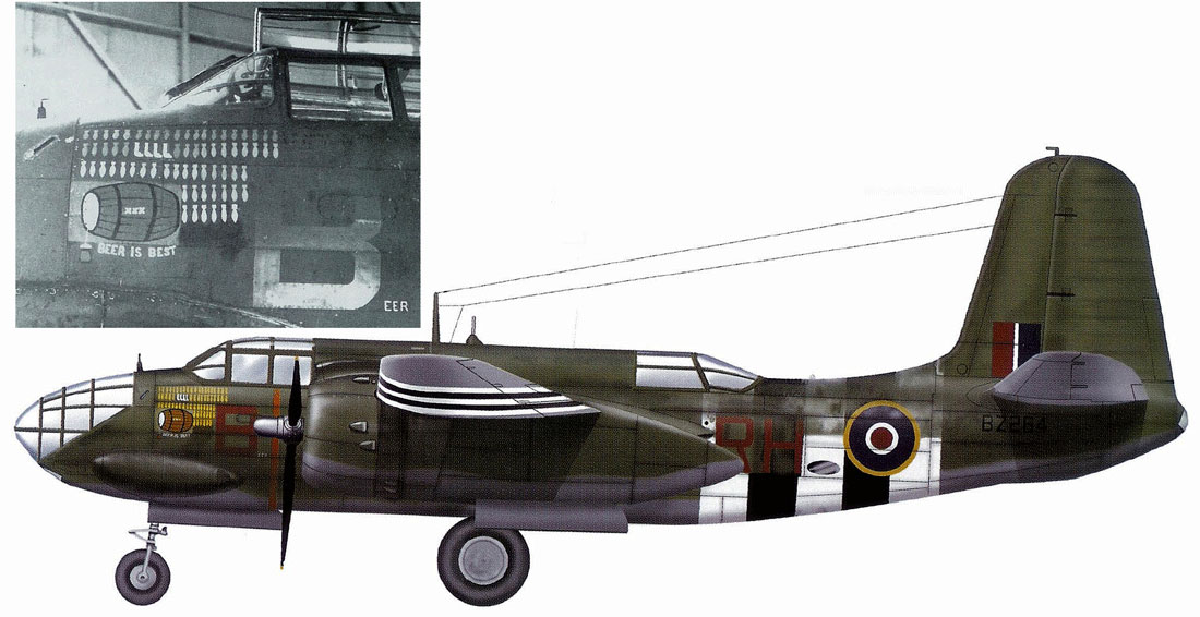 Boston Mk III 88 Sqn Textures