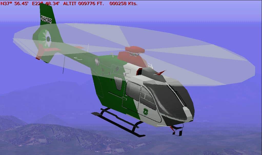 Carabineros Eurocopter EC135 for FS98/CFS1 Upgrade