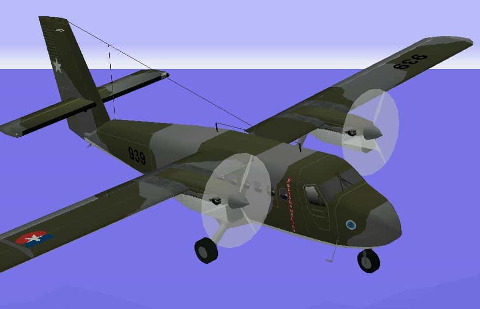 DHC-6-100 Twin Otter Camouflaged Version