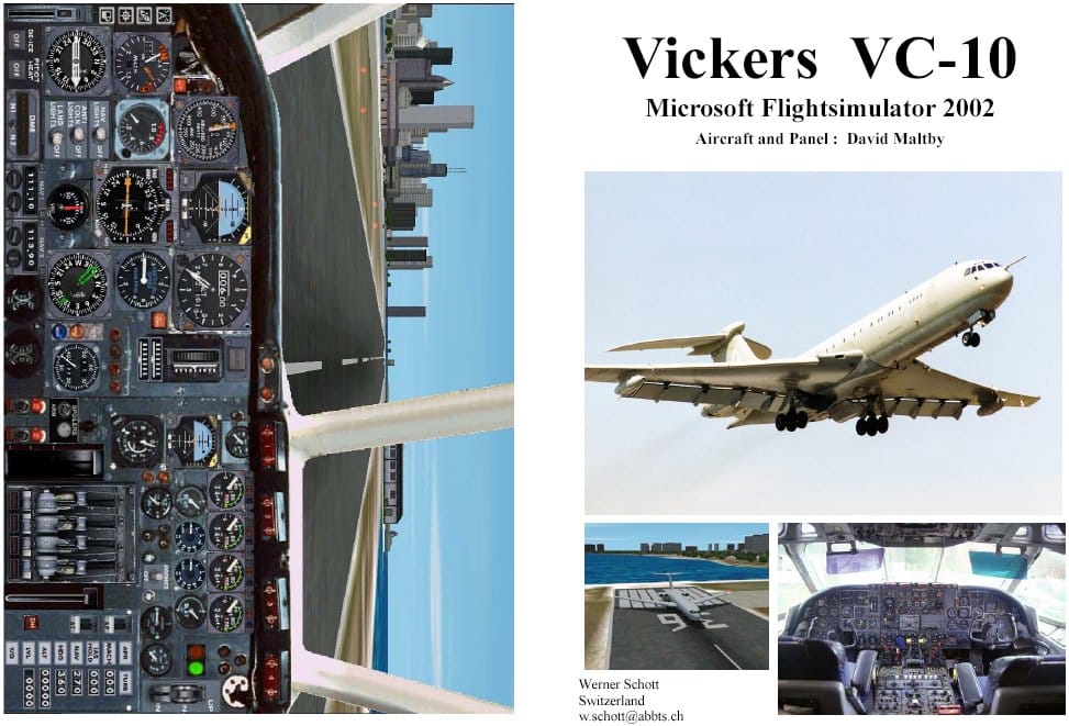 FS2002 Manual/Checklist — Vickers VC-10