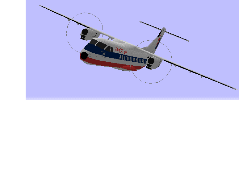 FS98 American Eagle ATR 42