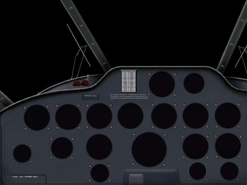 FS98 Beechcraft D-18S with panel