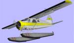 FS98 De Havilland Beaver land plane