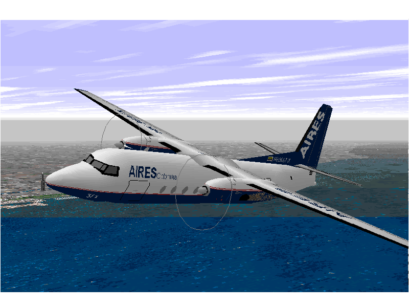 FS98 Fokker F-27 Aires