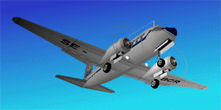 FS98 Saab 90-A2. Scandia