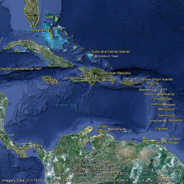 FSX Caribbean Islands Airfield Locator
