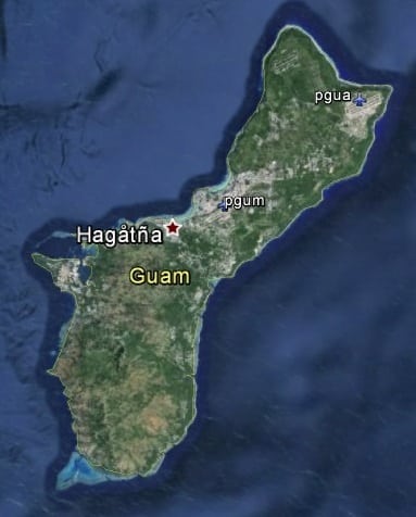 FSX Guam Airfield Locator