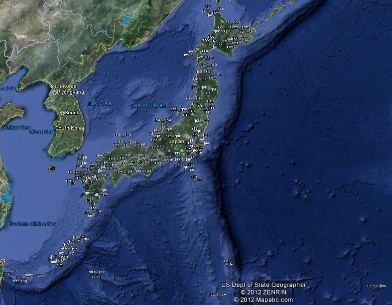 FSX Japan Airfield Locator - FS Navigation Mod