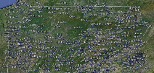 FSX Pennsylvania Airfield Locator