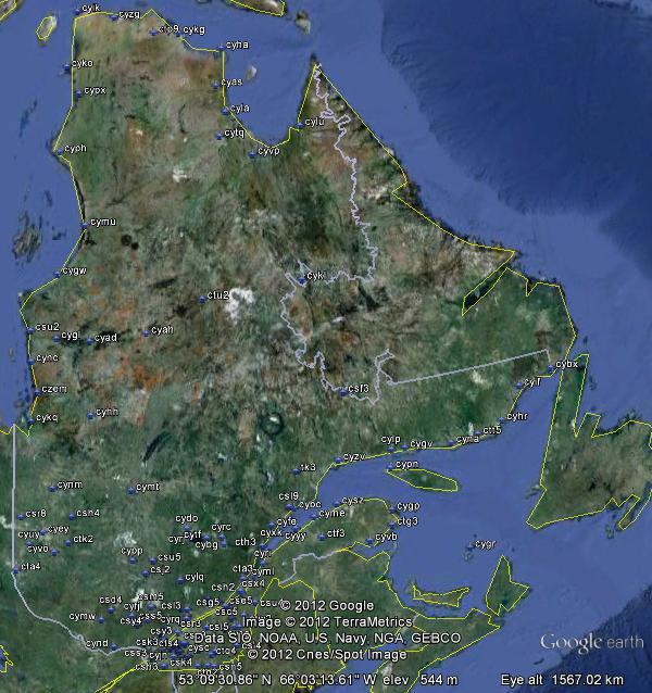 FSX Quebec Airfield Locator Update1