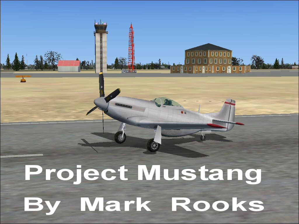 FSX: Roger Dial’s P- 51 Mustang Blank Textures