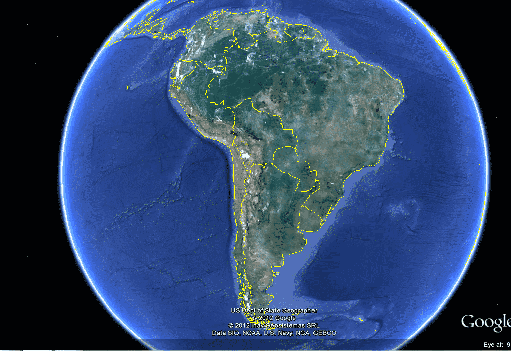 FSX South America Airfield Locator