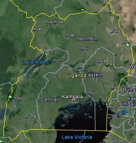 FSX Uganda Airfield Locator