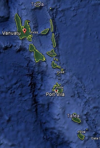 FSX Vanuatu Airfield Locator
