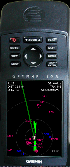 Garmin GPSMAP195 Ver 1.0 FS2002