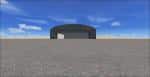 General Aviation Hanger Scenery Design Object