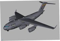 Guy Diotte C17 Globemaster III static scenery object US Texture fix