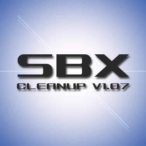 SBuilderX Cleanup v1.07
