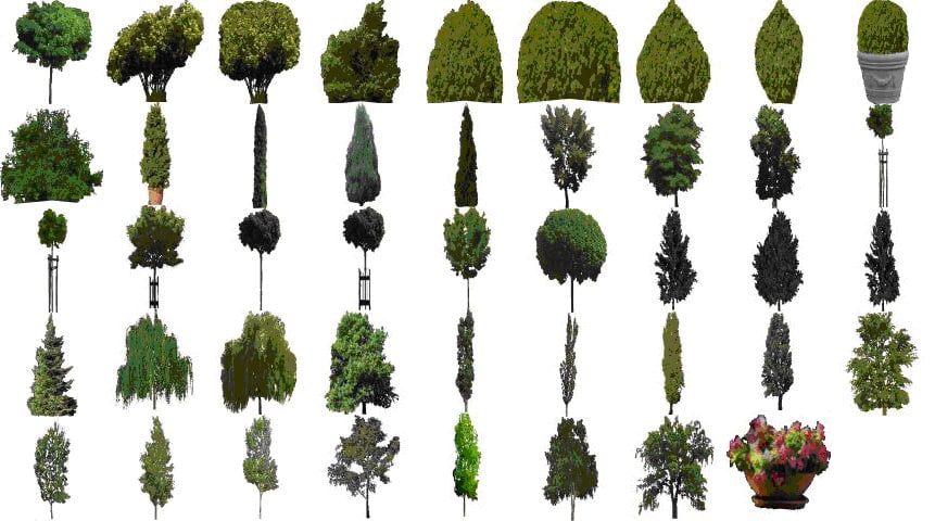 Scenery Objects Central European Vegetation Library