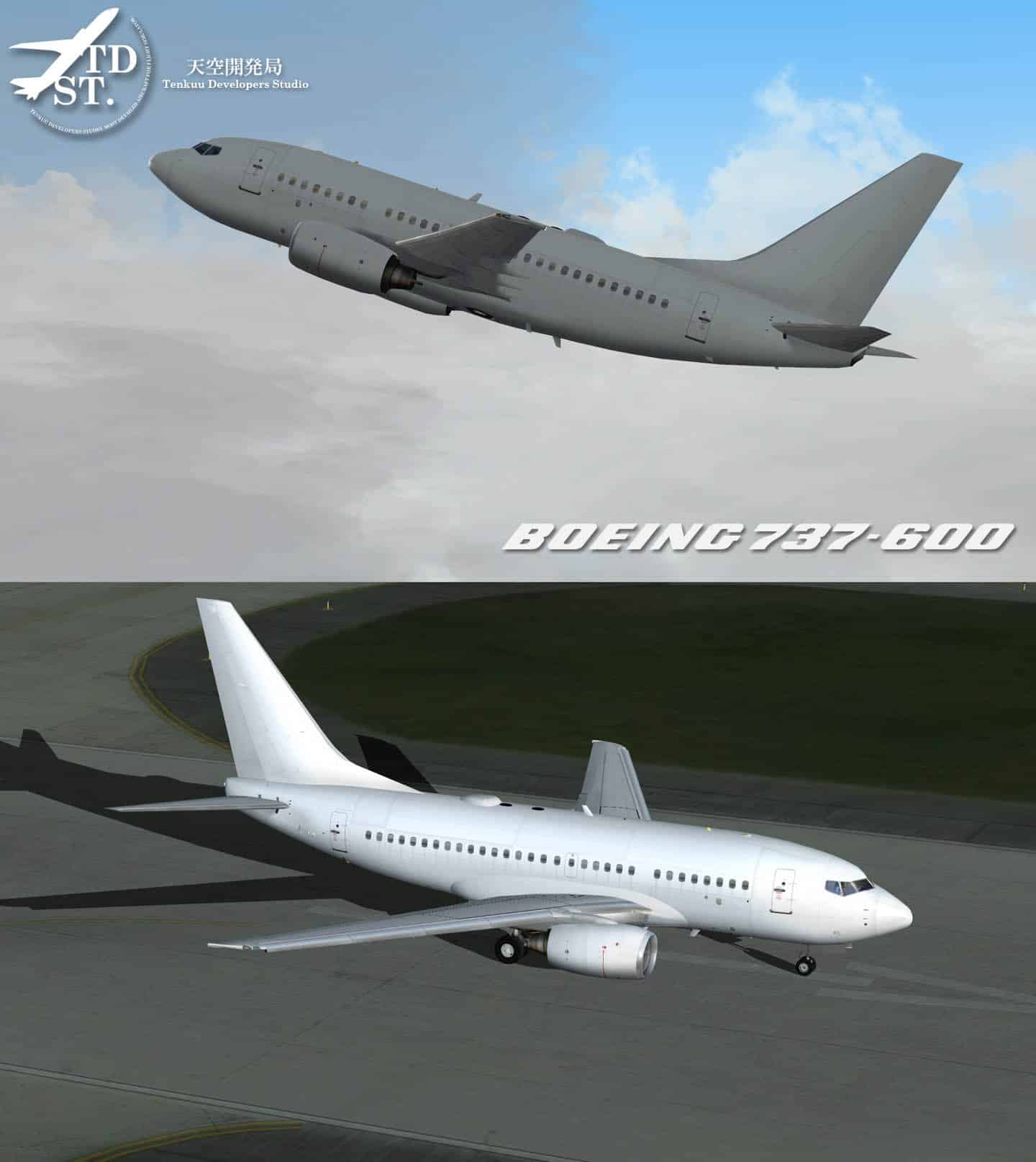 Tenkuu Developers Studio – Boeing 737-600 Series – Official Paint Kit
